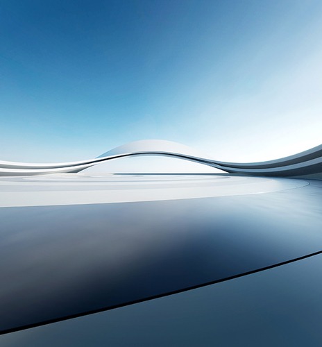 visuel architecture 3d abstrait